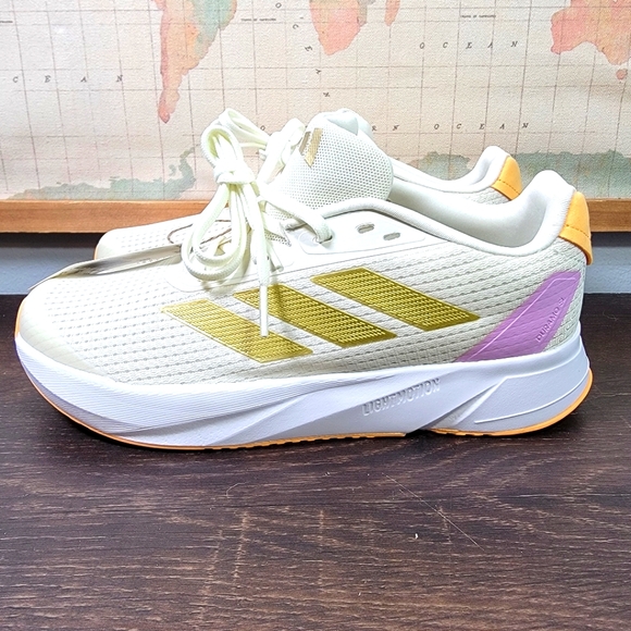 adidas Shoes - BRAND NEW Adidas Duramo SL Ivory Gold Metallic Hazy Orange Women's Size: 6.0
